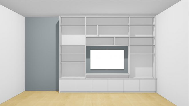 Nábytok na mieru, obývačka na mieru,